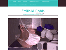 Tablet Screenshot of emiliododds.com